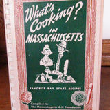 Vintage 1960s 4H What's Cooking in Massachusetts Recipe Book - Attic and Barn Treasures