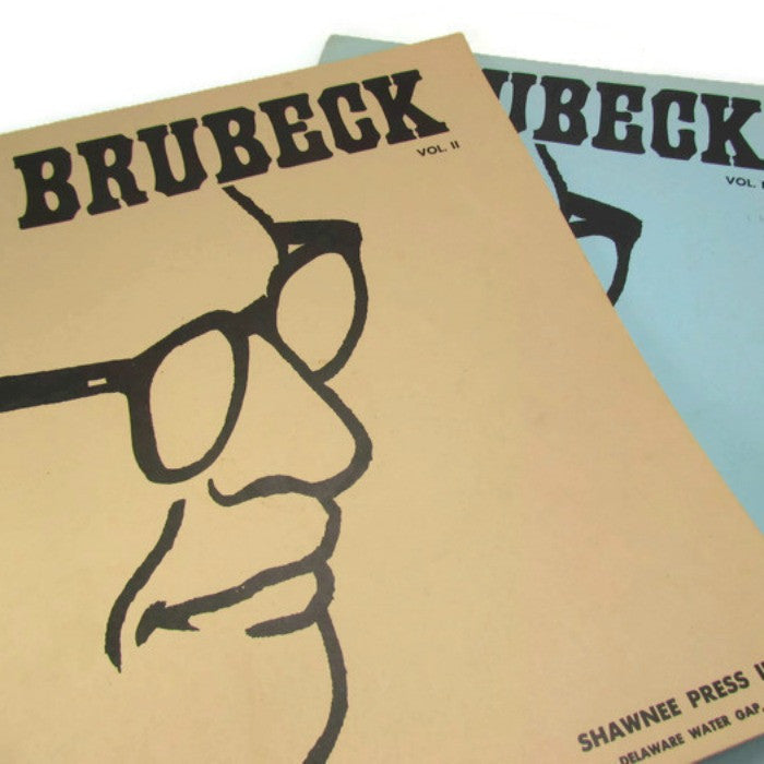 Vintage Brubeck Original Themes Music Score Books For The Piano - Attic and Barn Treasures