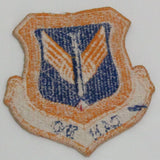 Vintage Blue and Gold Can Do Missile Artillery Cloth Sew On Patch - Attic and Barn Treasures