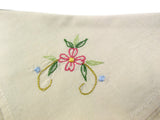 8 Vintage Linen Napkins Hand Made and Embroidered - Attic and Barn Treasures