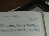 That's Life Vintage Frank Sinatra Sheet Music - Attic and Barn Treasures