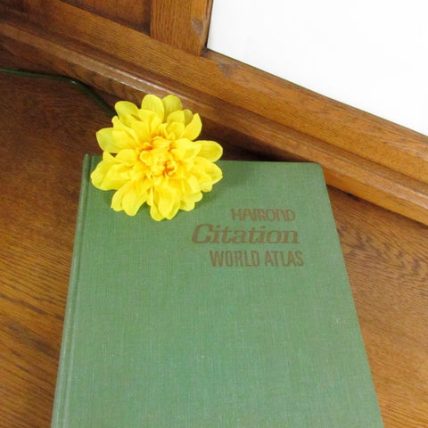 Vintage Hammond Citation World Atlas c.1966 - Attic and Barn Treasures