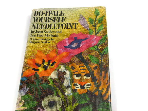 Vintage DIY Needlepoint Book with Patterns 1970s – Attic and Barn Treasures