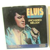 Vintage Elvis 45 RPM Records Unchained Melody and Devil in Disguise - Attic and Barn Treasures