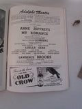 Vintage My Romance 1948 Original Playbill - Attic and Barn Treasures