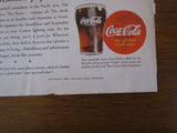 Vintage 1945 Coca Cola Ad Checkmate, Pardner - Attic and Barn Treasures
