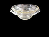 Vintage Atlas Florentine Poppy Double Handle Depression Glass Dish - Attic and Barn Treasures