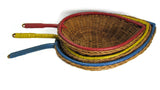 Woven Teardrop Shape Vintage Nesting Baskets - Attic and Barn Treasures