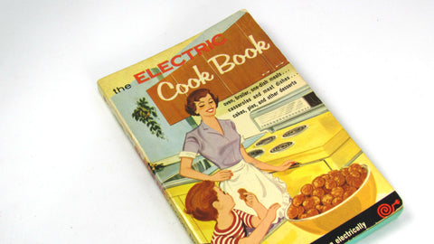Vintage 1960 The Electric Cook Book Cookbook - Attic and Barn Treasures