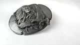 Vintage Chief Joseph Bust and Eagle 3D Belt Buckle - Attic and Barn Treasures