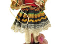 Greek Doll Spinning Wool National Costume Doll Vintage Display - Attic and Barn Treasures