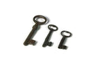 Vintage Metal Skeleton Keys Steampunk Accessory - Attic and Barn Treasures