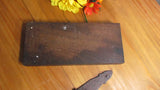 Rustic Small Divided Wood Tool Tray Antique Sectioned Craft Caddy - Attic and Barn Treasures