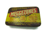 Vintage Meggezones Cough Lozenge Metal Tin - Attic and Barn Treasures