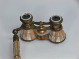 Vintage MOP and Brass Opera Binoculars - Attic and Barn Treasures