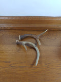 Two Single Point Deer Antlers for Crafting or Decor - Attic and Barn Treasures