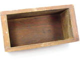 Industrial Rustic Wood Box for Decor or Storage - Attic and Barn Treasures