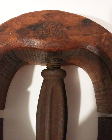 Antique Wood Dowel Threader w/ Hat Stretcher - Baer Auctioneers