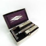 SOLD Vintage 1920s Gillette Razor Set with Case And Blade Holders - Attic and Barn Treasures