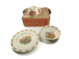 Vintage Bunnykins 3 Piece Dish Set by Royal Doulton - Attic and Barn Treasures