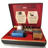 Vintage Travel Voltage Converter Kit Franzus TK 7 - Attic and Barn Treasures