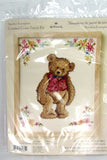 Hallmark Vintage NOS Cross Stitch Kit Bearingham Bear - Attic and Barn Treasures
