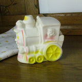Vintage Train Engine Baby Squeaker Toy Circa 1963 - Attic and Barn Treasures