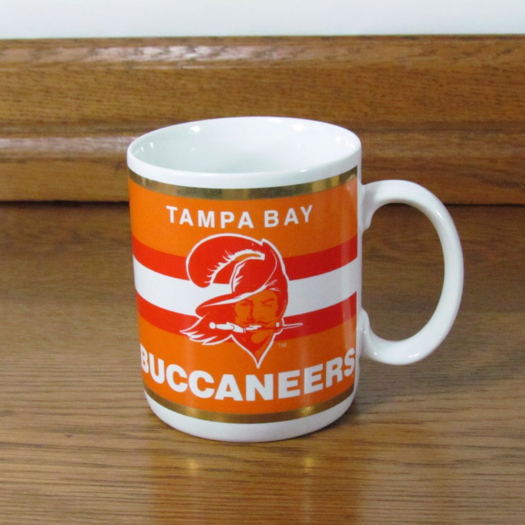 Vintage Tampa Bay Buccaneers OLP Coffee Mug Bucco Bruce - Attic and Barn Treasures