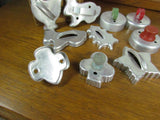 Vintage Tin Cookie and Biscuit Cutters Set of 10 - Attic and Barn Treasures