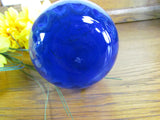 Cobalt Blue Optic Wave Vintage Vase - Attic and Barn Treasures