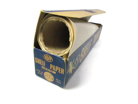Vintage 90's Rubbermaid Shelf Liner Contact Paper Posy White #5353 12 10  sqft