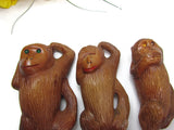 Vintage Hear No Evil Monkeys Monkeying Around - Attic and Barn Treasures
