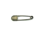 Vintage RISDON Locker Key Tag Safety Pin BLANK - Attic and Barn Treasures