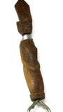 Hand Carved Vintage Bottle Opener Tiki God Figure - Attic and Barn Treasures