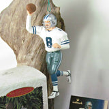 1996 Troy Aikman Hallmark Figurine Ornament with Trading Card - Attic and Barn Treasures