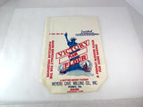 Vintage Victory Plain Flour Unused Paper Sack Mid Century NOS - Attic and Barn Treasures