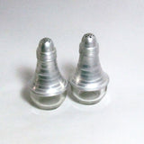 Vintage Glass and Aluminum Salt and Pepper Shakers - Attic and Barn Treasures