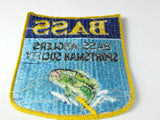 Vintage Bass Anglers Society Embroidered Patch Bassmasters - Attic and Barn Treasures