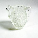 Viintage Clear Button and Daisy Double Handle Toothpick Holder - Attic and Barn Treasures