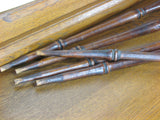Vintage Wood Tapered Chair Spindles Set of 5 - Attic and Barn Treasures