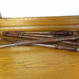 Vintage Wood Tapered Chair Spindles Set of 5 - Attic and Barn Treasures