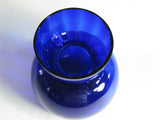 Cobalt Blue Vintage Bulb Forcing Vase - Attic and Barn Treasures