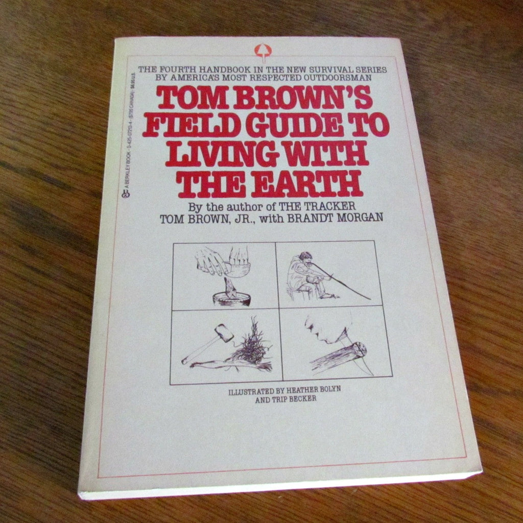 1984 Vintage Tom Brown's Field Guide to Living With The Earth - Attic and Barn Treasures