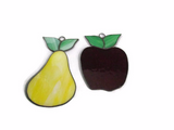 Vintage Stained Glass Fruit Suncatchers - Attic and Barn Treasures