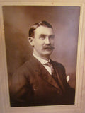 Antique Photo of Man in Suit - Signed - Attic and Barn Treasures