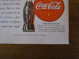 Vintage 1945 Coca Cola Ad Soldier Playing Violin - Attic and Barn Treasures