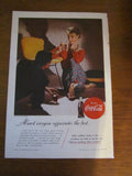 1955 Sexy Stylish Original Coca Cola Ad - Attic and Barn Treasures