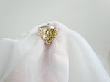 Multicolor Vintage Gemstone Ring Gold Vermeil - Attic and Barn Treasures