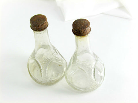 Antique Virginia Dare Flavors Bottles - Attic and Barn Treasures