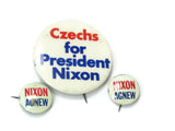 Vintage Nixon Political Campaign Buttons 1968 1972 - Attic and Barn Treasures